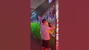 This LED screen has a good display effect, right? #leddisplay #ledscreen #ledwall #ledmodule
