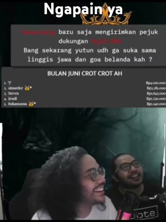 Mas Anton yang dulu #mediashare #jomok #rezaauditore