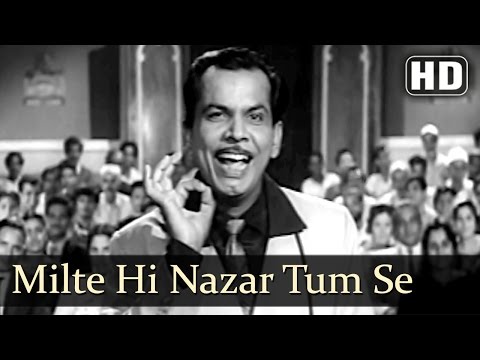 Milte Hi Nazar Tum Se (HD) - Ustaadon Ke Ustad Song - Pradeep Kumar - Shakila - Qawwali Song