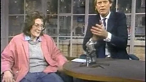 Barbara Gaines Reads the Top Ten on Letterman, Dec...