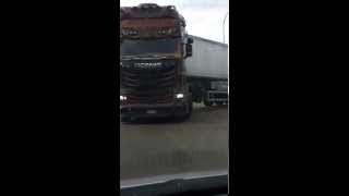 Scania Rs730 Black Amber Tuning By F.lli Acconcia - On The Road