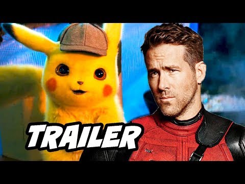 Detective Pikachu Official Trailer - Ryan Reynolds Pokemon Easter Eggs