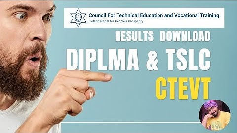 How to check ctevt resultt with marksheet online in mobile direct pdf download DIPLOMA & TSLC