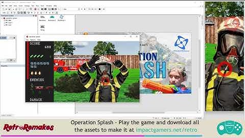 RetroRemakes - Operation Splash - Clickteam Fusion 2.5