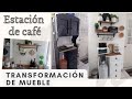 Estación de café/ Decoración de cocina pequeña/ Remodelación de cocina P3/ #casainfonavit #hogar