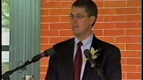 John Q. Barrett (2003) introduction of Chief Justice Rehnquist