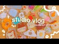 make shrinky dinks with me! ⊙︿⊙ ✿ ⁺ ✧ #studiovlog