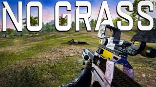 PUBG WITH NO GRASS - The PARAMO grass glitch is interesting!