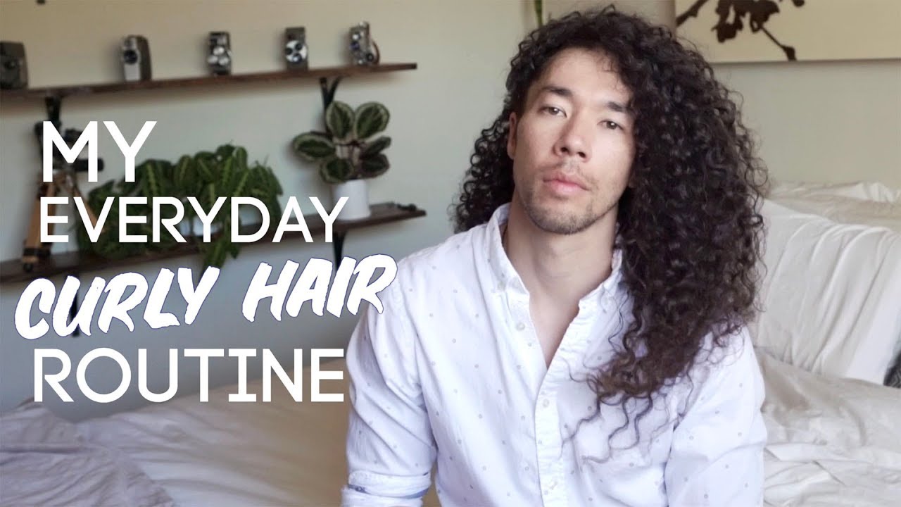 my everyday curly hair routine 