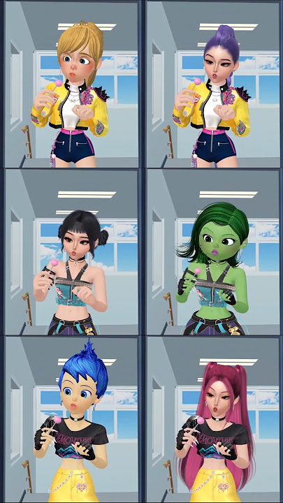 K-pop Demon Hunters x Inside out2 #kpop #insideout2 #incredibox #roblox #animation #netflix