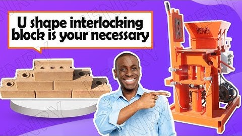 Kenya U shape ISSB interlocking soil clay earth mud brick molding machine test 50 tons pressure