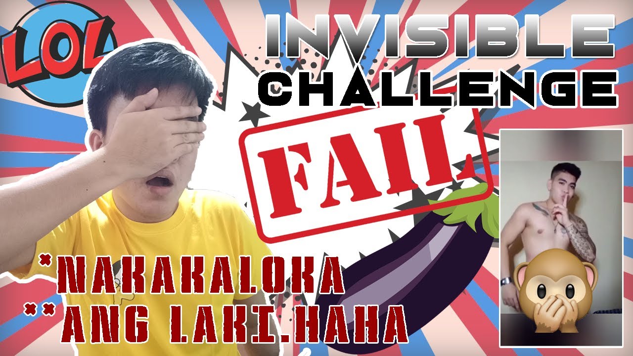 EPIC REACTION INVISIBLE CHALLENGE GONE WRONG NAKAKALOKA!!! HAHAHA
