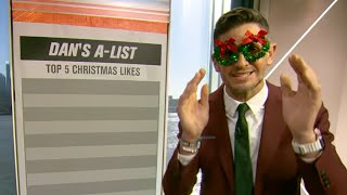 Dan Orlovsky A-List of all the things he likes about Christmas  | First Take
