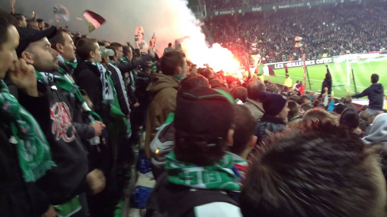 Après but Asse-Inter Magic Fans Ultras Stéphanois