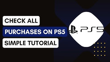 How To Check All Purchases On PS5 !