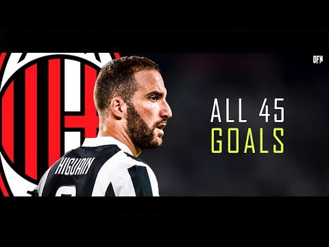 Gonzalo Higuain - All 45 Goals - Welcome to Milan