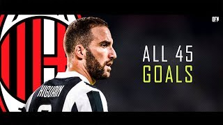 Gonzalo Higuain - All 45 Goals - Welcome to Milan