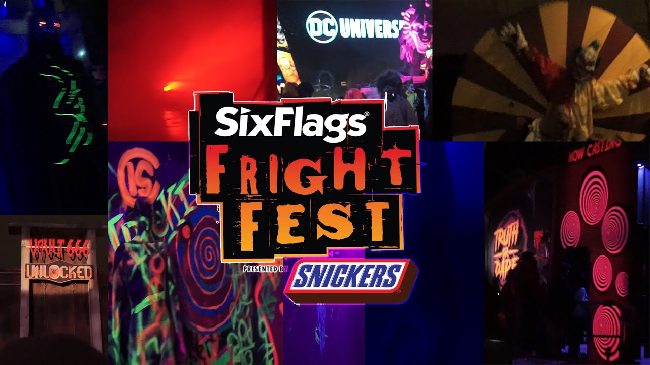 Six Flags: Fright Fest (2022) - Vlog