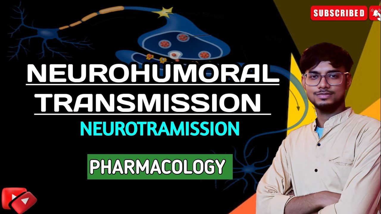 🔴Neurohumoral Transmission - Pharmacology|Drug Acting on nervous system