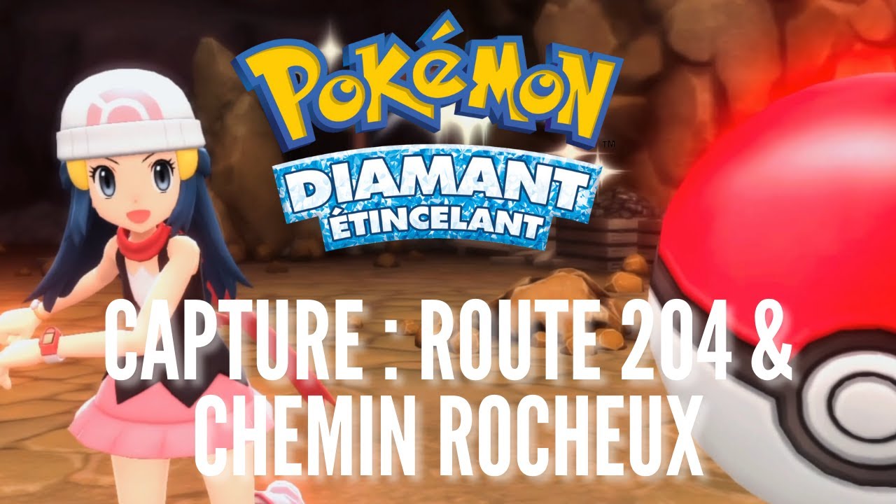 [FR] Pokémon Diamant Étincelant [100%]💎Capture N°3 : Route 204 & Chemin ...
