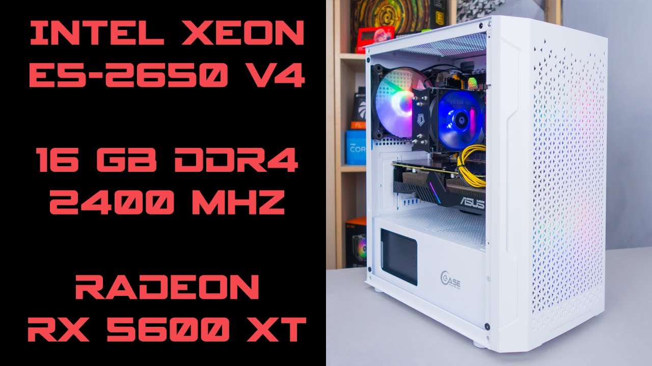 PC Gamer Budget Complet Fixe - INTEL - Xeon E5-2650 v4 - AMD
