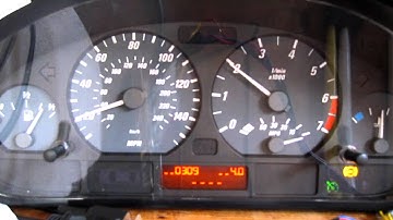 E46 instrument cluster being driven by can bus