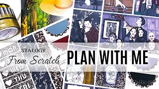 How To Use A Planner Kit in a From Scratch Planner Spread Weekly Setup