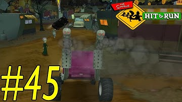 ZOMBIE CAR!! The Simpsons Hit and Run (Episode 45)