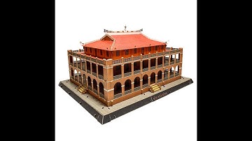 Hướng dẫn lắp ghép mô hình Bến Cảng Nhà Rồng - Mô hình giấy cao cấp TAYTA