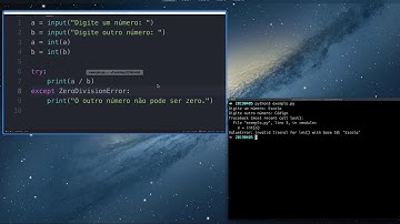 Manipulação de Exceções - Parte 02 (PYTHON TUTORIAL #39)