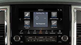 2024 Nissan TITAN - Control Panel and Touch Screen Overview