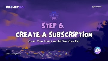 Step 6 Create a Subscription in Your PromptROI AI Marketplace
