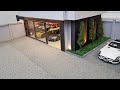 How To Make Miniature Luxury Model Garage | 1/18 Scale Diorama |