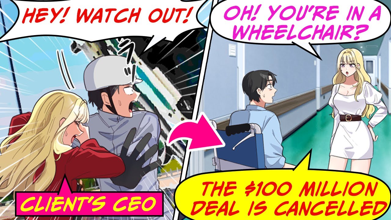 [Manga Dub] I protected the visiting CEO, ended in a wheelchair, She canceled the 100b deal [RomCom]