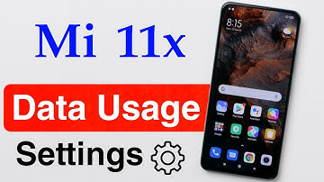 How To Enable Daily Data Usage in Mi 11x | Mi 11x Data Usage Settings