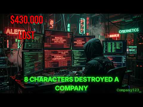 $430,000 Lost in 72 Hours (The Password That Killed a Business)