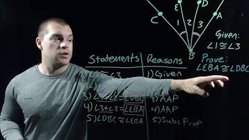 Geometry 2.6: Prove Statements About Segments and Angles part 1