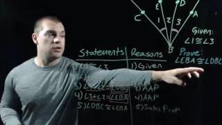 Geometry 2.6: Prove Statements About Segments and Angles part 1