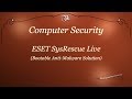 Computer Security : ESET SysRescue Live - Free Anti-malware Solution