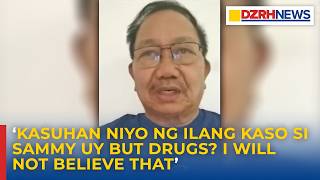 Piñol sa alegasyong ‘big time drug lord’ si Sammy Uy: ‘I will not believe that’