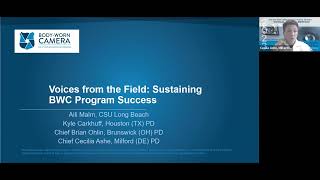 2023 BWCPIP Virtual Annual Meeting Day 2: Voices From the Field: Sustaining BWC Program Success