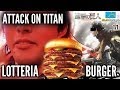 Lotteria X Attack on Titan Collab Burger! Subtokyo 171