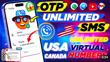 Whatsapp Unlimited USA Number Free | Virtual Phone Number Telegram Bot | OTP Bot Telegram Tutorial