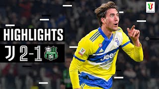 Juventus 2-1 Sassuolo | Dusan Seals Semi-Final Spot At The Death! | Coppa Italia Highlights