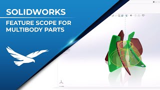 SOLIDWORKS - Feature Scope for Multibody Parts by Hawk Ridge Systems 616 views 3 weeks ago 3 minutes, 34 seconds
