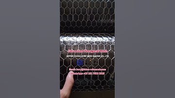 FHZZ® Galvanized Chicken Wire Mesh, Galvanized Hexagonal Wire Mesh for Poultry Netting and Fencing
