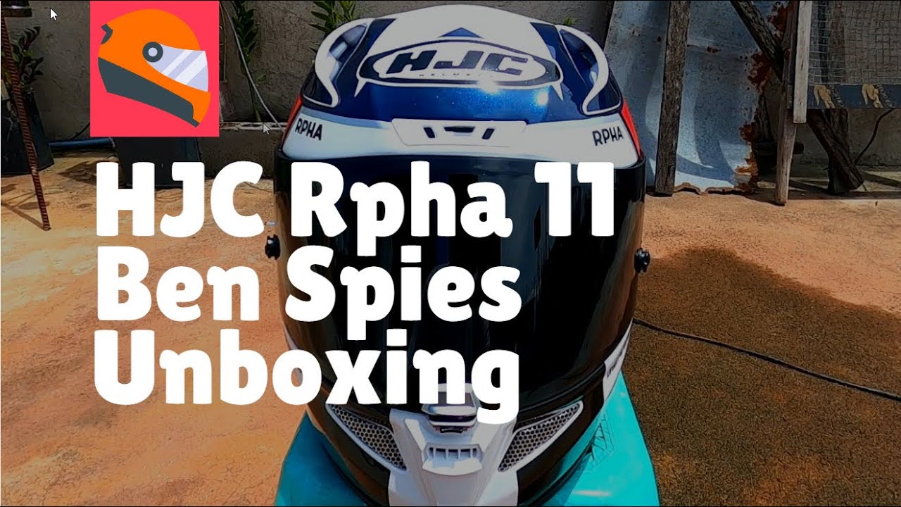 HJC Rpha 11 ben spies unboxing - YouTube