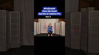 Pt3 Poi Over the Head Spirals & Combos Pt1 #poi #PoiSpinning #PoiDance #FlowArts #PoiTutorial
