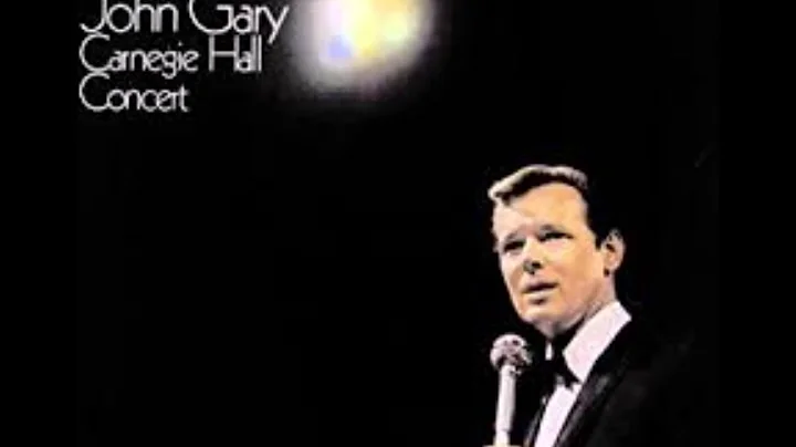 John Gary at Carnegie Hall - 1967