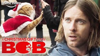 Bob's New Festive Outfit Brings Cheer to Streets of London | A Christmas Gift From Bob | Prime Video